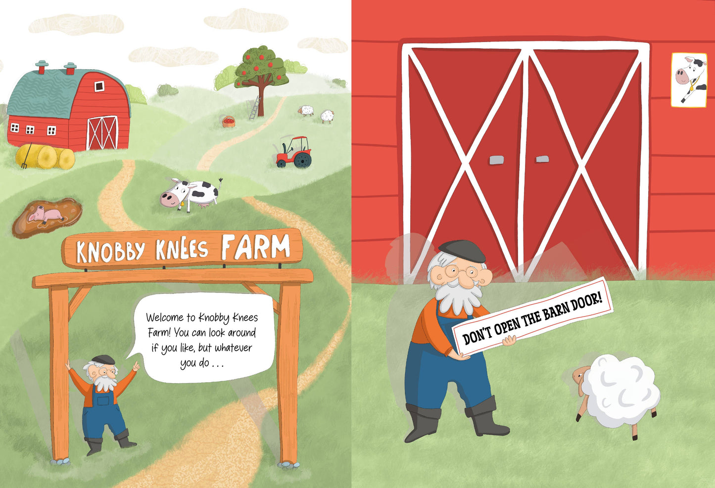 Don't Open The Barn Door!