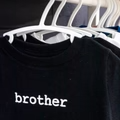brother t-shirt Black