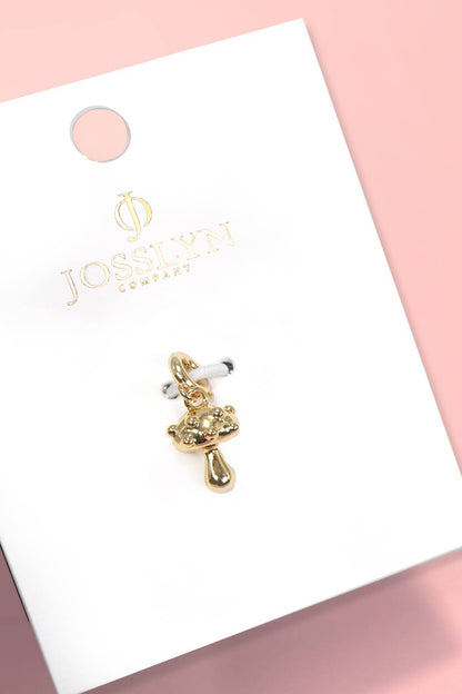 CHARM-18K OR VÉRITABLE TREMPÉ AVEC FERMOIR À ANNEAU À RESSORT | 80CM1100