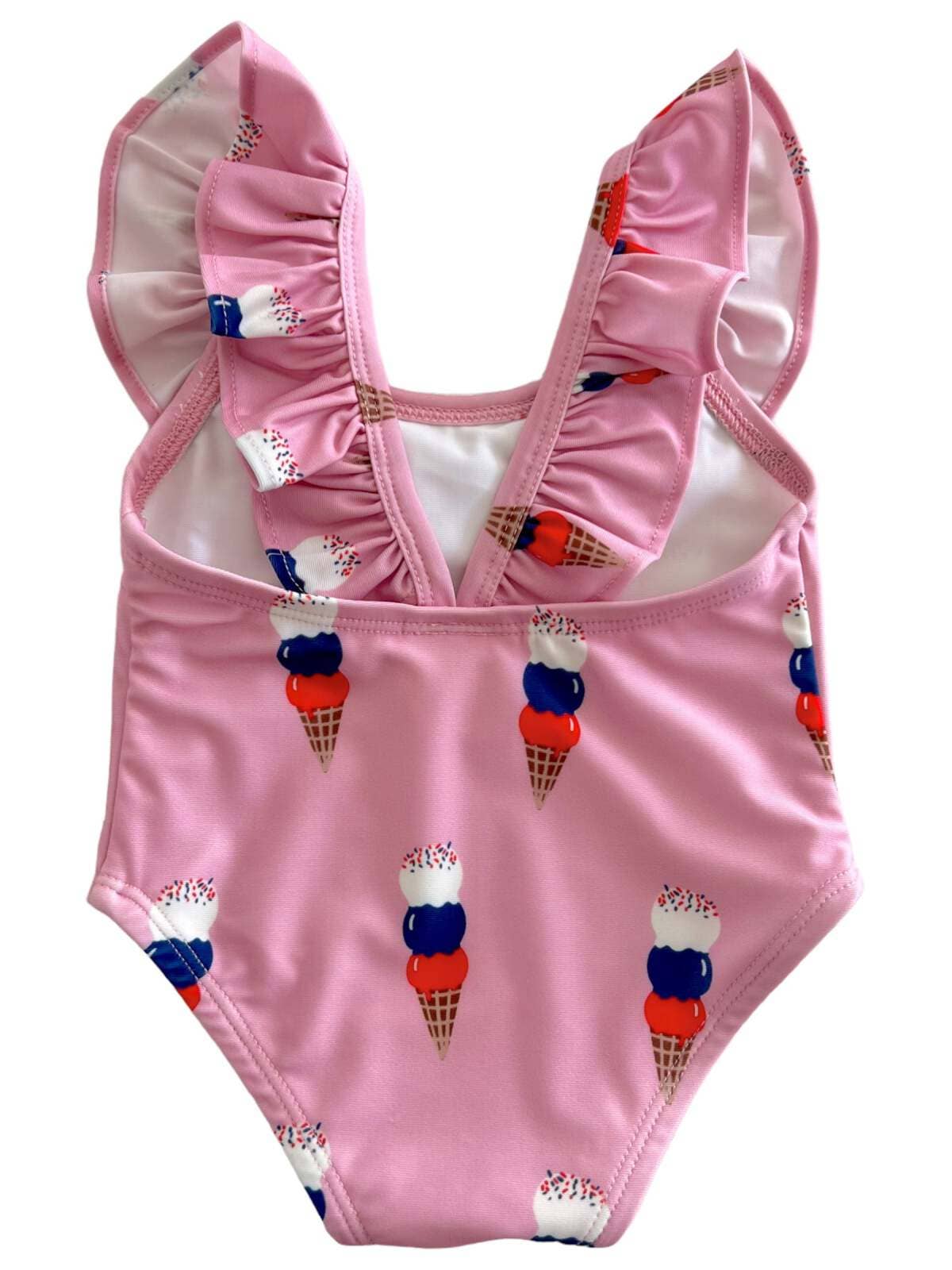 Maillot de bain Pink Ice Cream / Isla / UPF 50+ (Bébé - Enfant)