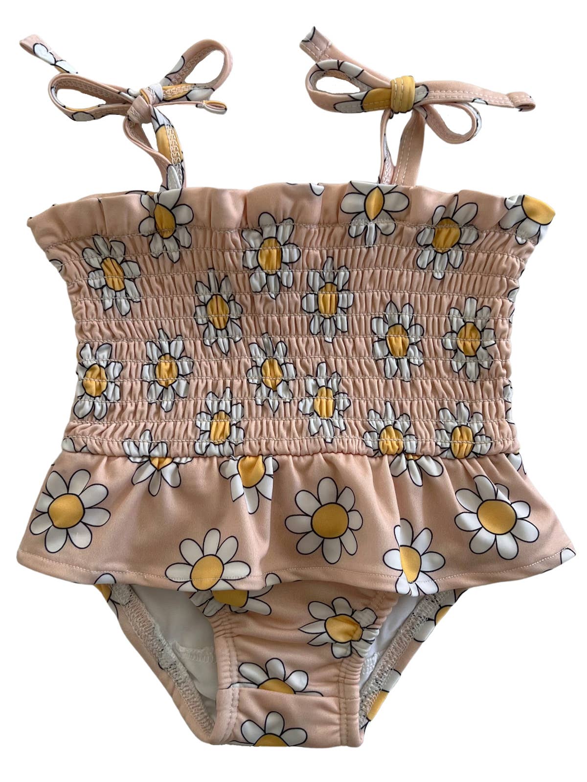 Traje de baño Daisy Pop Biscotti / Soleil / UPF 50+ (bebé - niño)