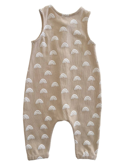 Tan Rainbow / Organic Bay Jumpsuit