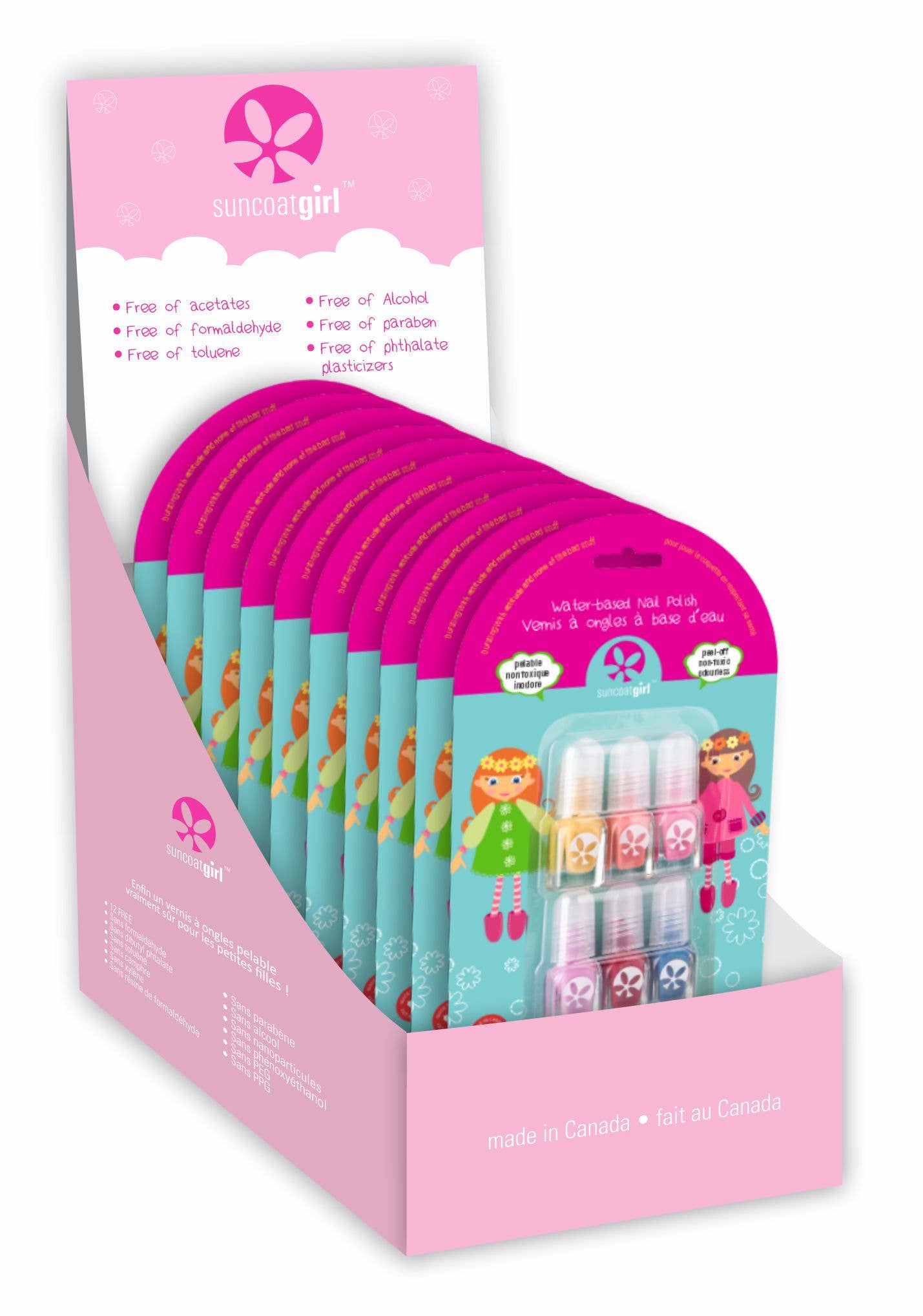 10 pc Counter Display - Starter Nail Kit