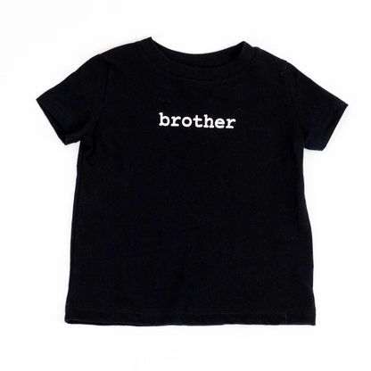 brother t-shirt Black