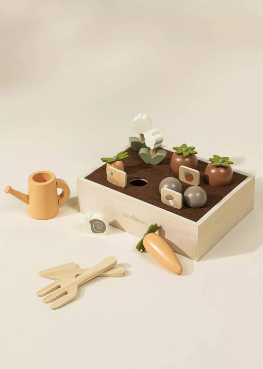 Ensemble de jeu et accessoires de jardinage en bois
