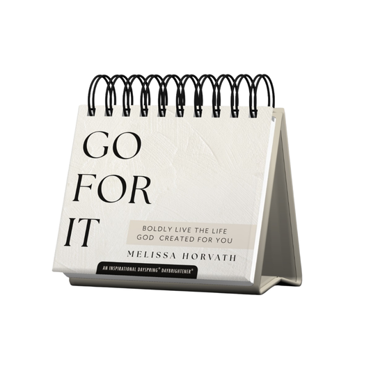 Calendrier perpétuel inspirant Go For It - Cadeau de papeterie