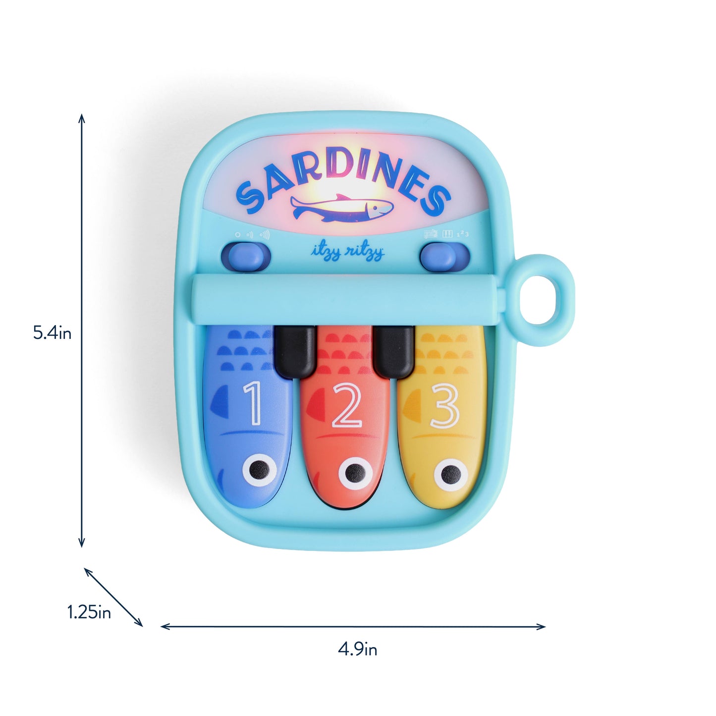 *NEW* Bitzy Tunes™ Light-up Interactive Piano Toy - Sardines