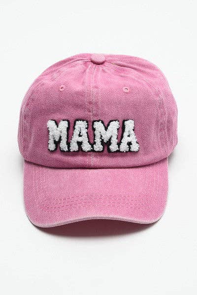 WASHED SHERPA MAMA BASEBALL CAP 40HW701