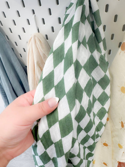 Baby Cotton Muslin Swaddle Blanket