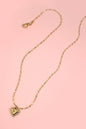 18K STAINLESS STEEL TARNISH FREE HEART NECKLACE | 80N1329