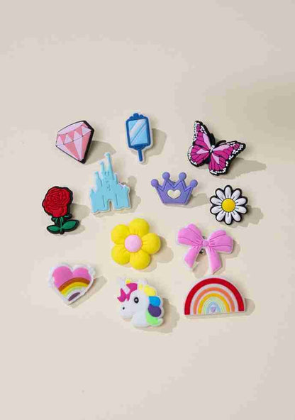Set of 12 Fairytale Charms Pin