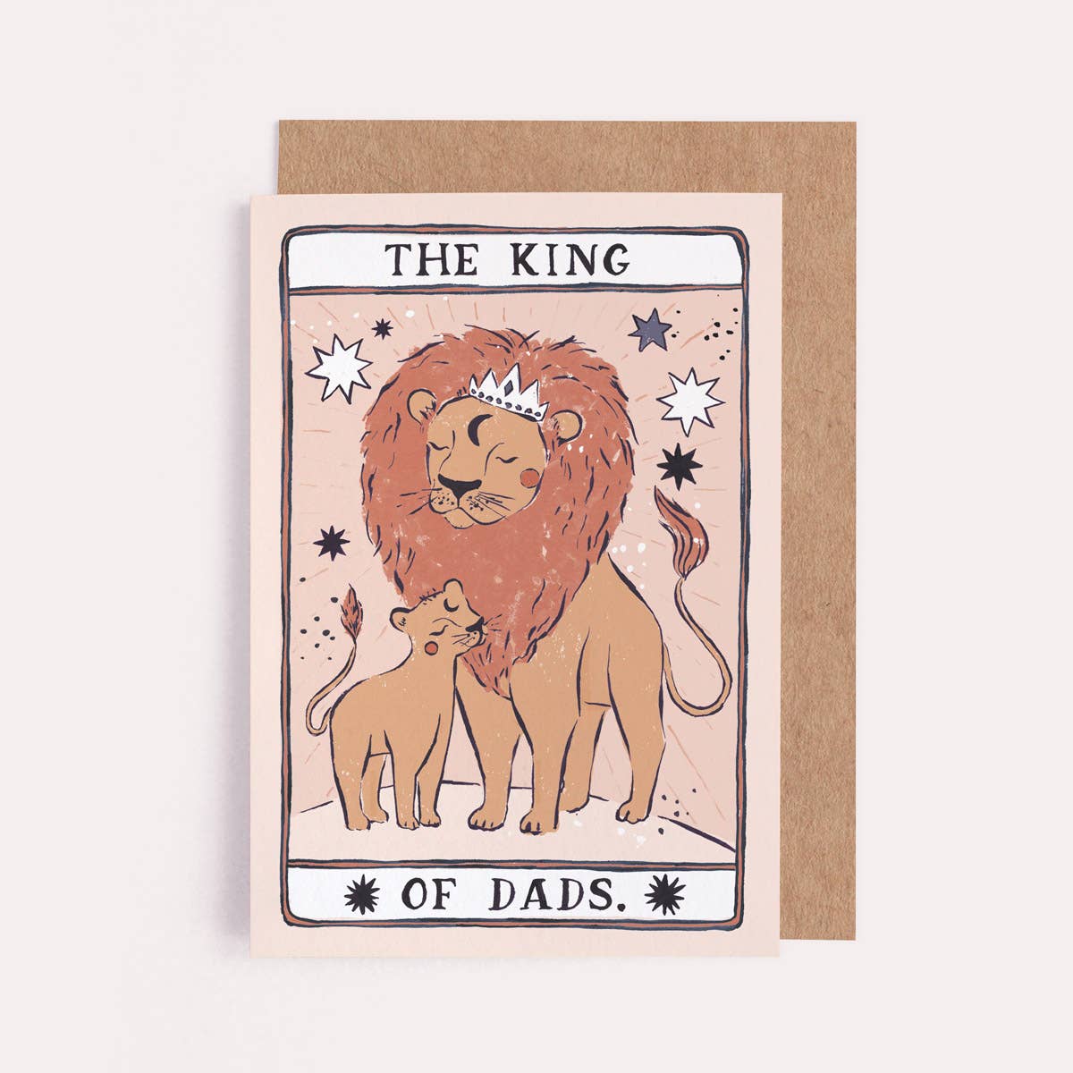 King of Dads Card | Male Birthday Card | Father's Day Cards