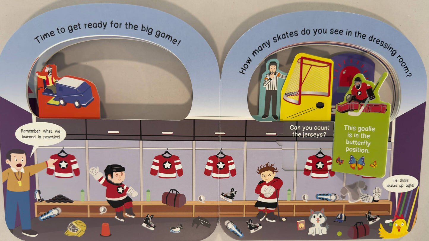 I Love Hockey! Look and Find Lift-the-Flap