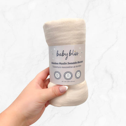 Bamboo Swaddle Blanket- Baby Bliss