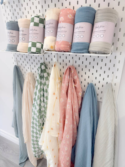 Baby Cotton Muslin Swaddle Blanket