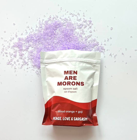 Bain de sel d'Epsom « Les hommes sont des idiots »