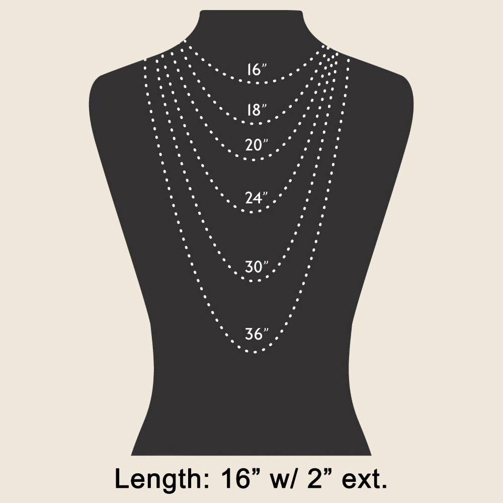 Dainty Cz Flower Station Necklace