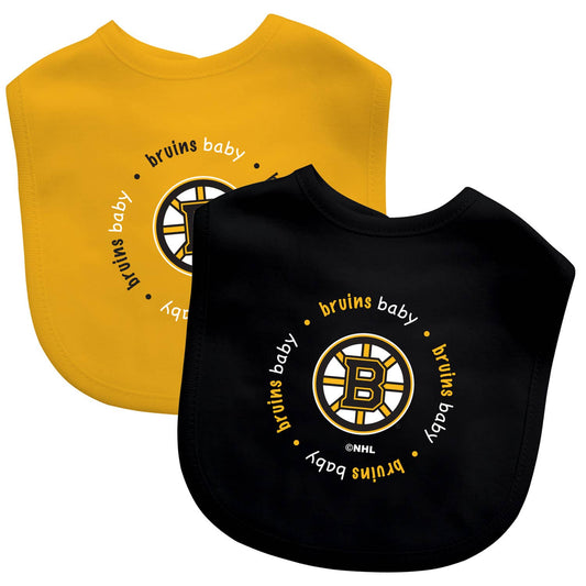 Baberos para bebé Boston Bruins - Paquete de 2