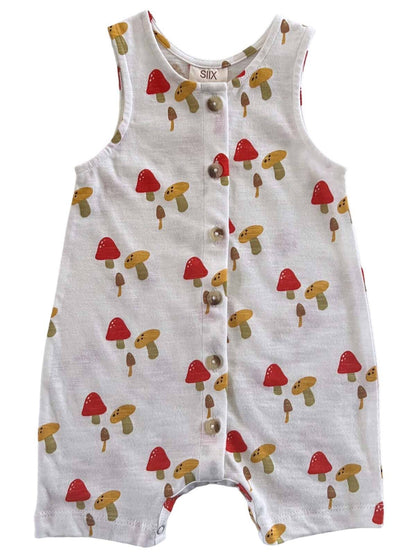 Champiñones / Bay Shortie orgánico (bebés y niños)