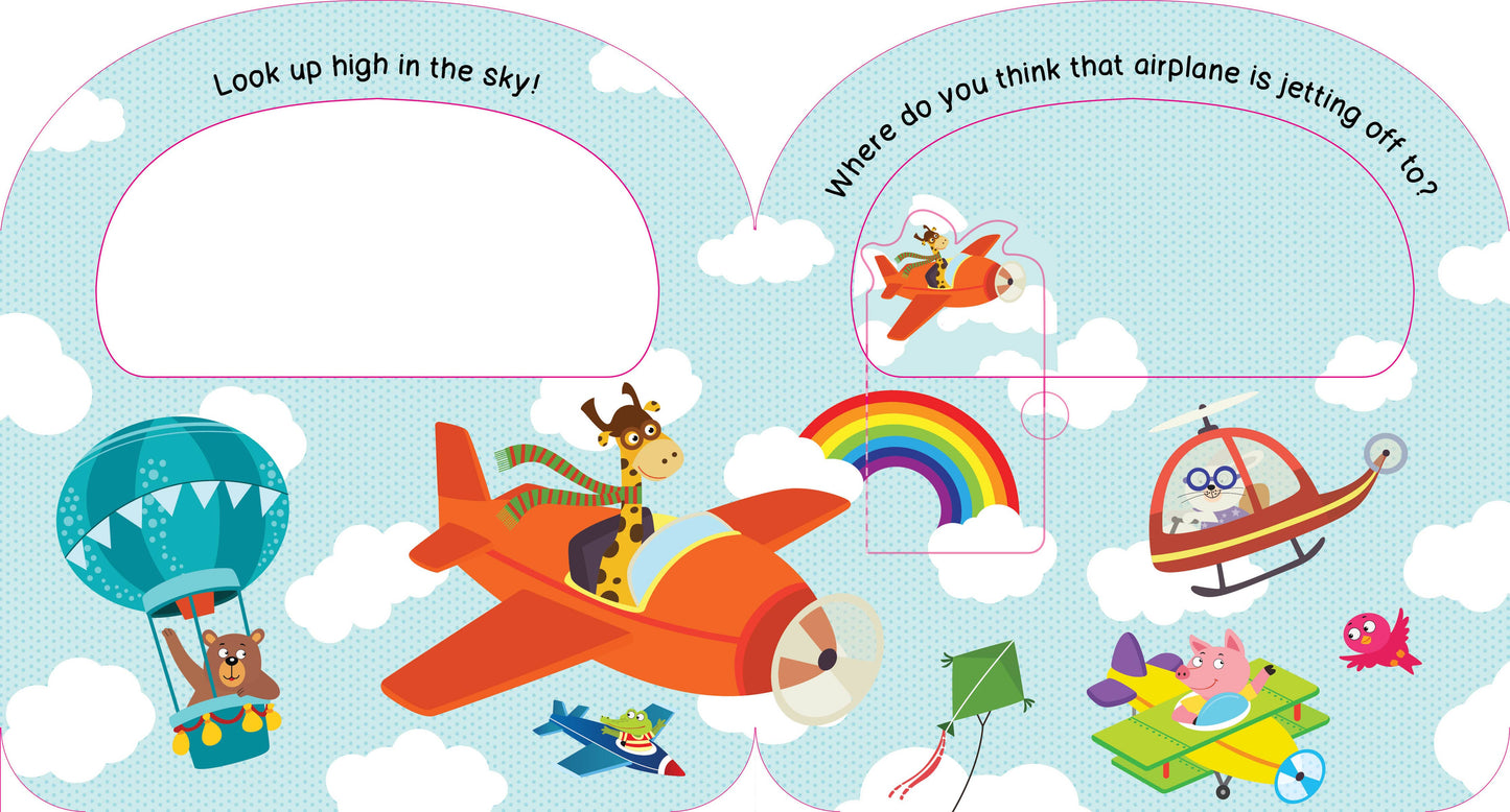 Honk, Honk, Vroom, Vroom Look and Find Lift-the-Flap