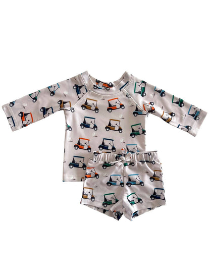 Ensemble de protection anti-éruption pour voiturette de golf / Mar / UPF 50+ (bébé - enfant)
