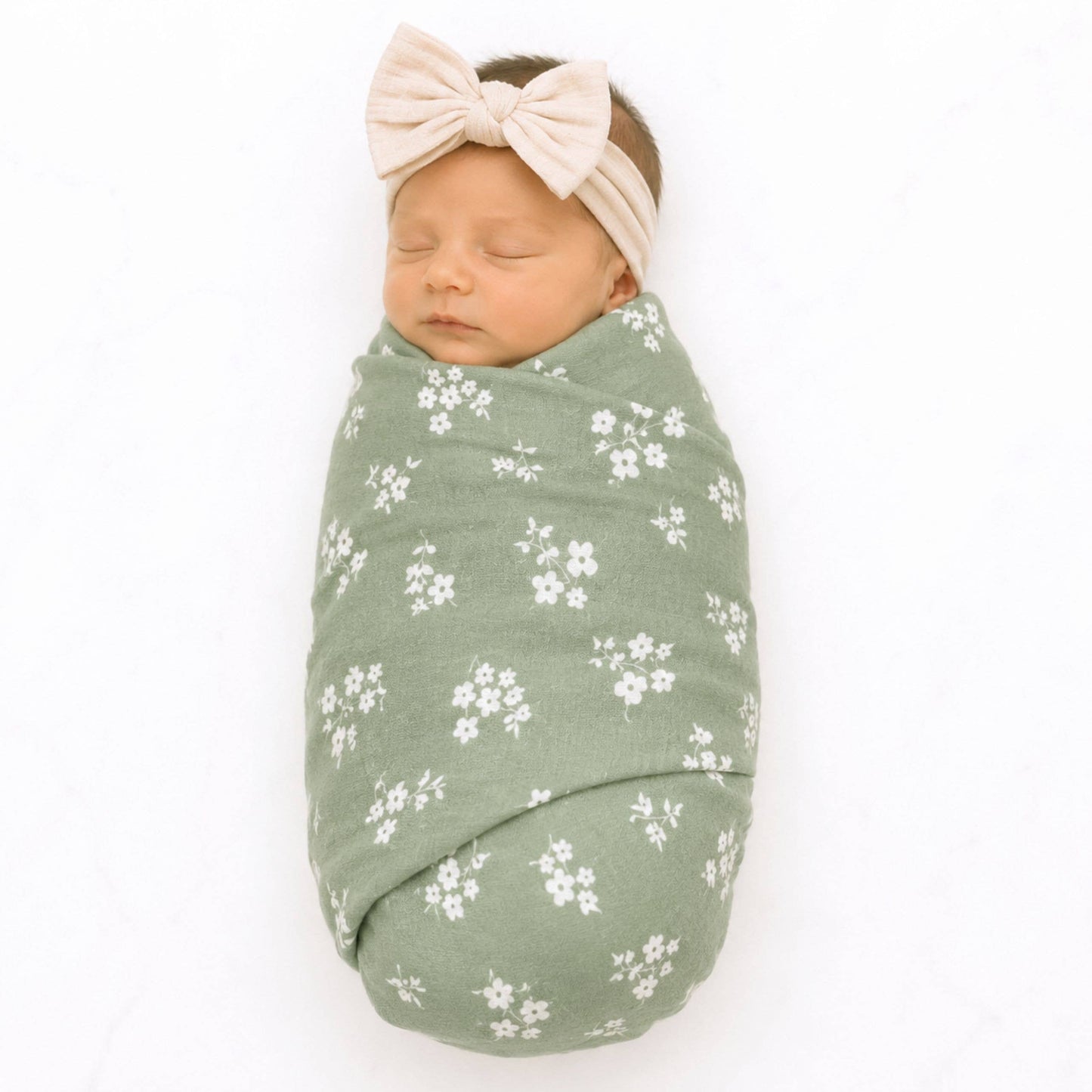 Muslin Swaddle Blanket - Blooming Daisy