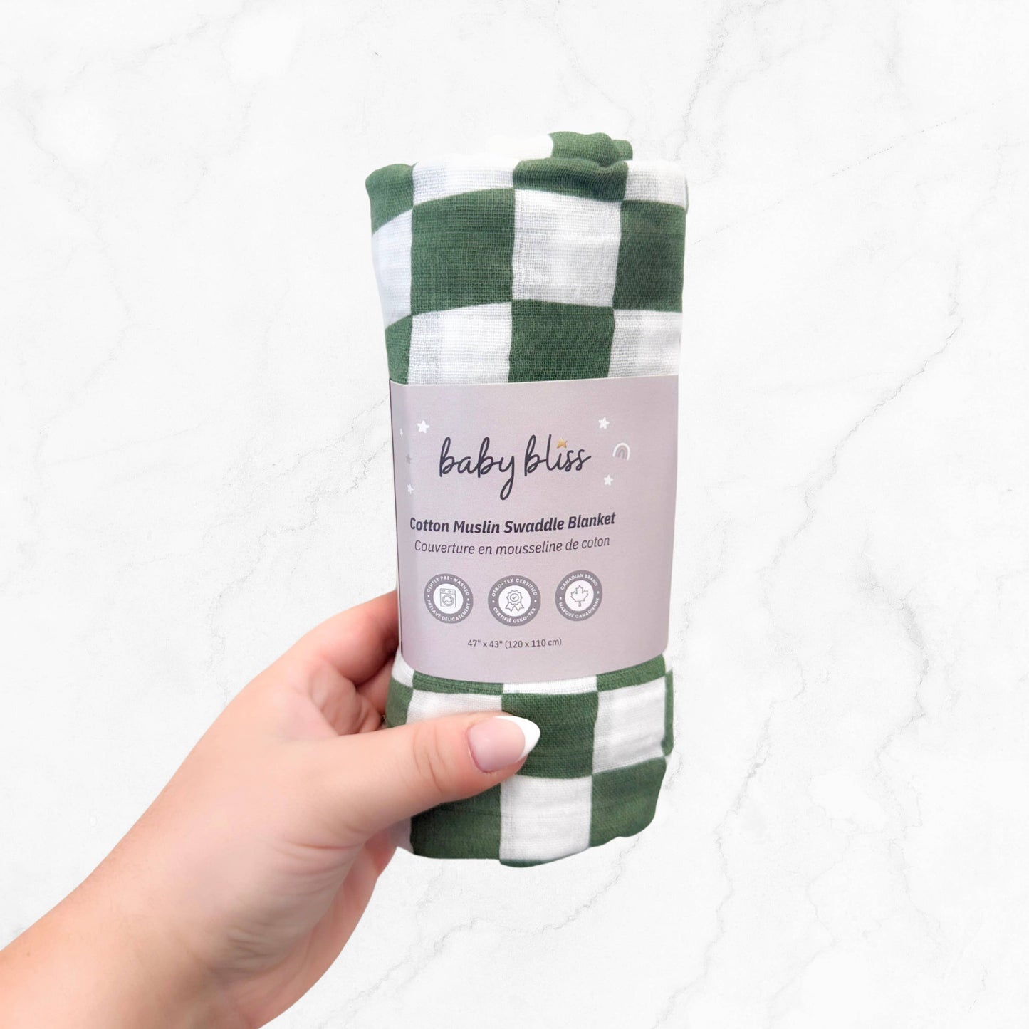 Baby Cotton Muslin Swaddle Blanket