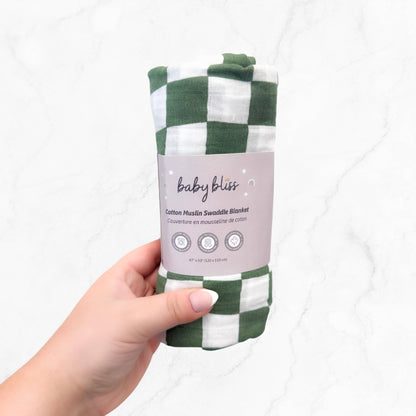 Baby Cotton Muslin Swaddle Blanket