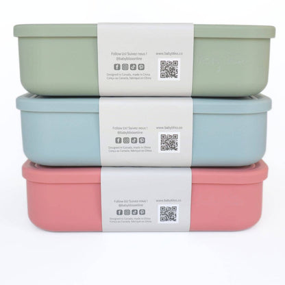 Kids Bento Box, Leak-Proof & 100% Silicone