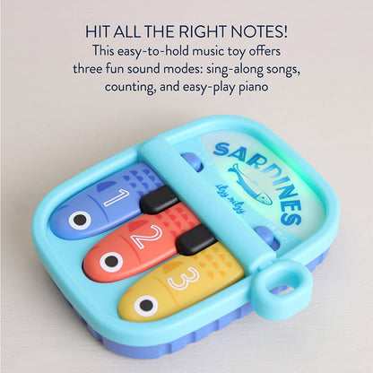 *NEW* Bitzy Tunes™ Light-up Interactive Piano Toy - Sardines