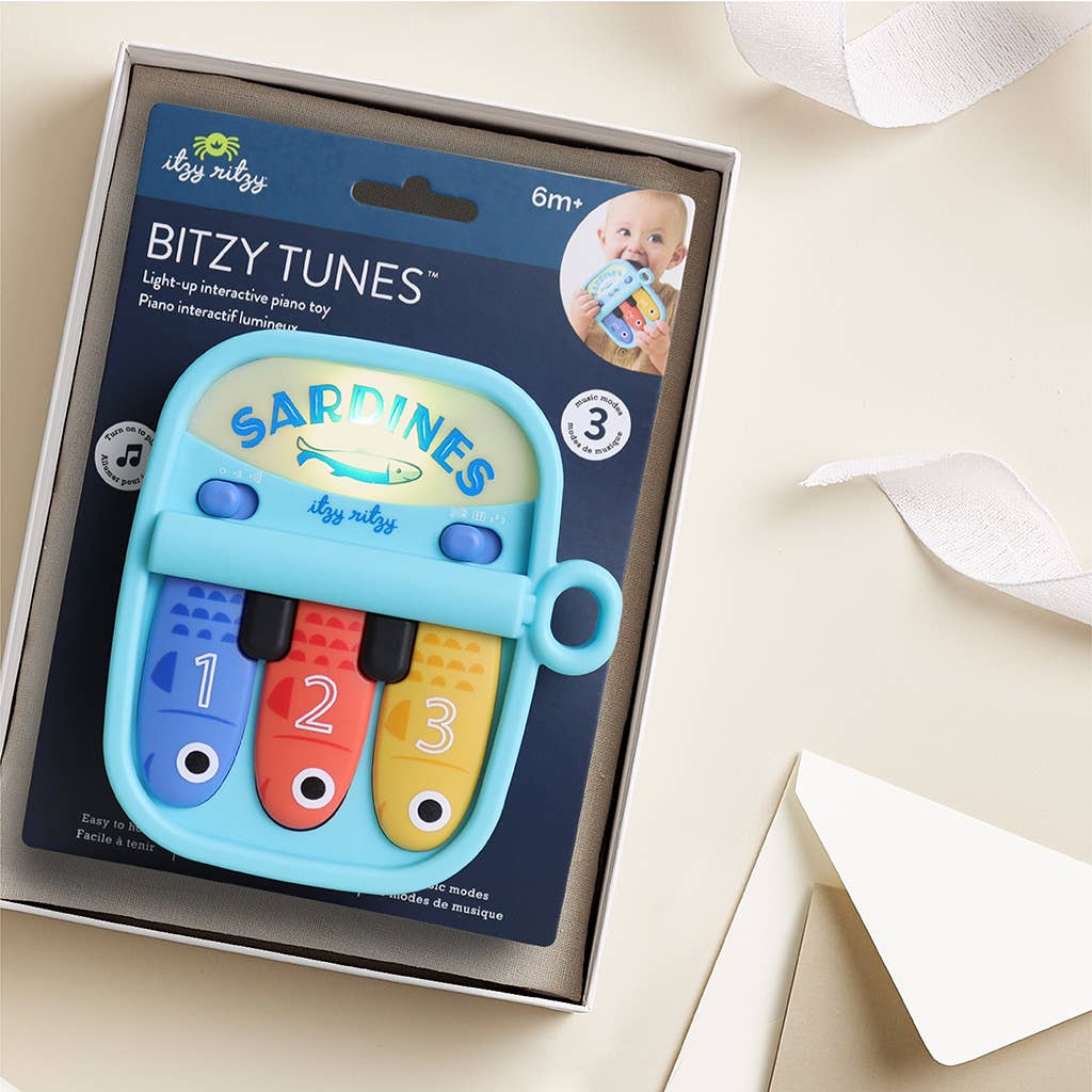 *NEW* Bitzy Tunes™ Light-up Interactive Piano Toy - Sardines