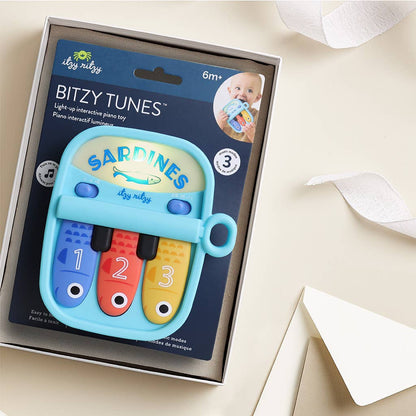 *NEW* Bitzy Tunes™ Light-up Interactive Piano Toy - Sardines