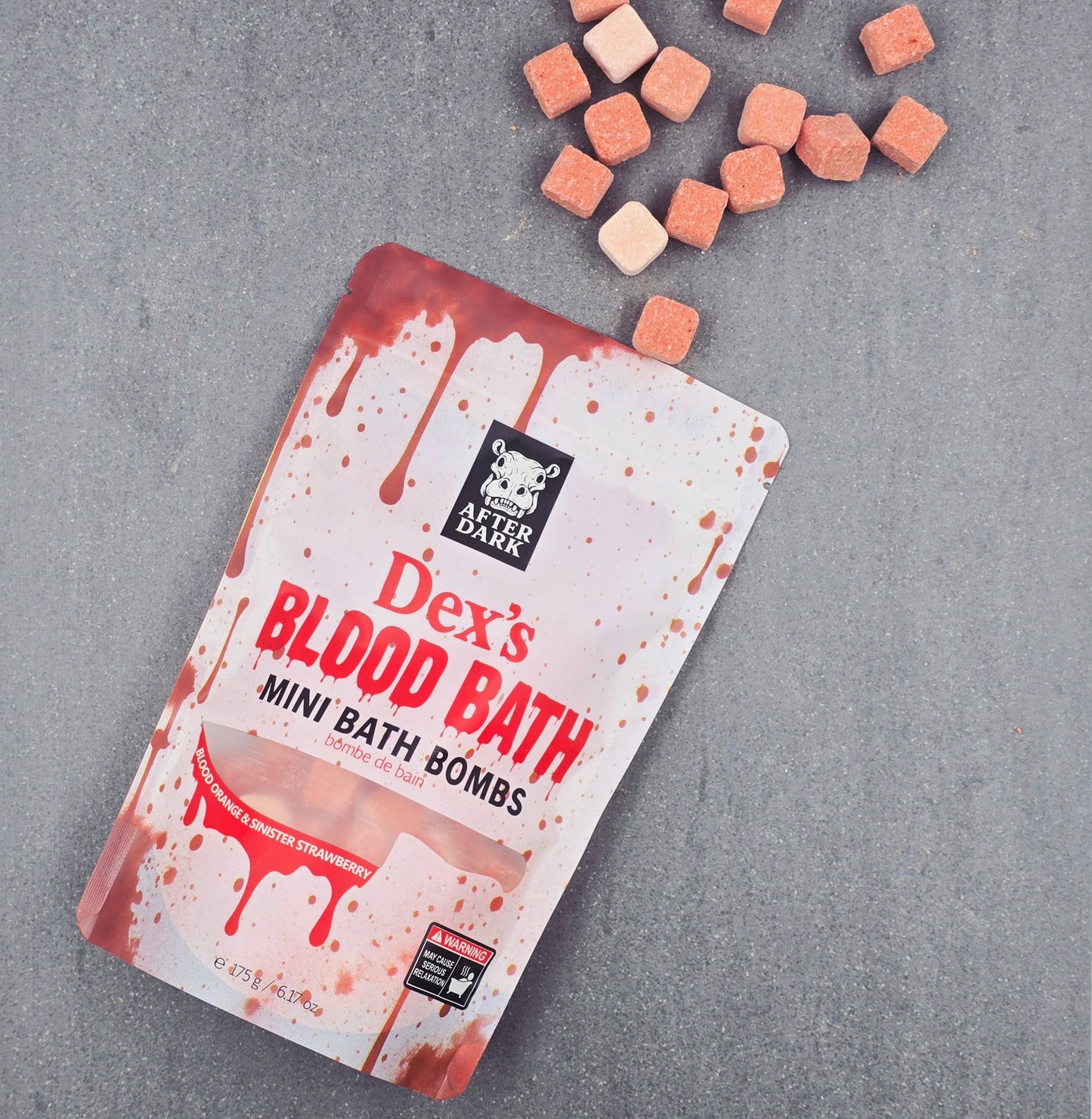 Dex's Blood Bath - Mini Bath Bombs- Gift Bag