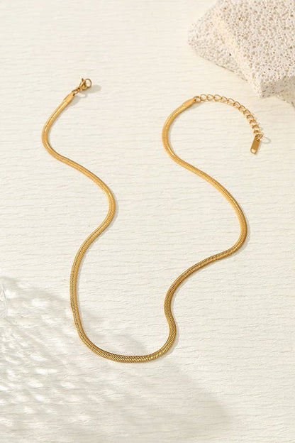 COLLIER EN ACIER INOXYDABLE ÉTANCHE ET ANTI-TERNISSURE | 40NK318