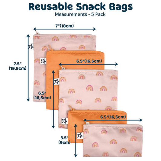 Tiny Twinkle Reusable Bags - Boho