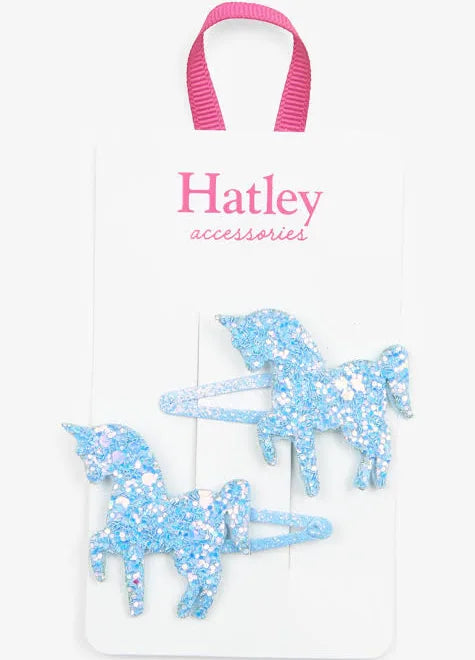 Glitter Unicorns Snap Clips|| Hatley