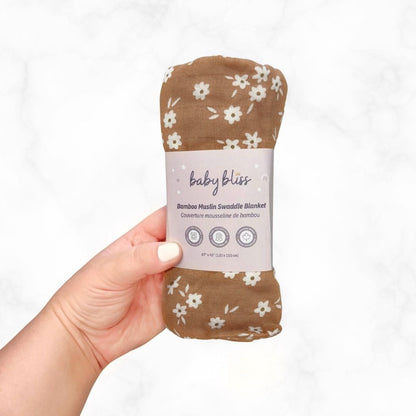 Bamboo Swaddle Blanket- Baby Bliss