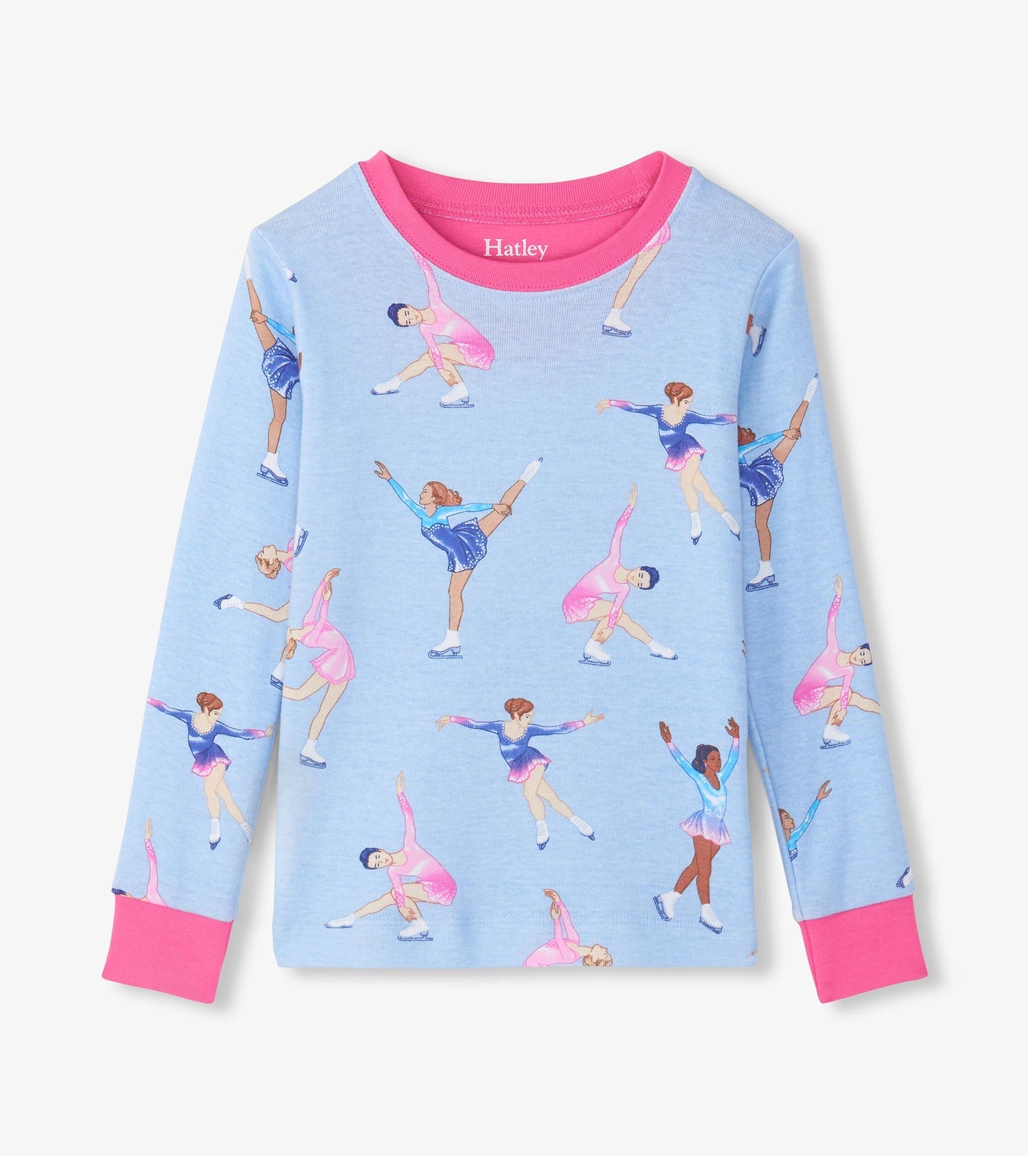 Hatley: Figure Skaters Cotton Rib Pajama Set