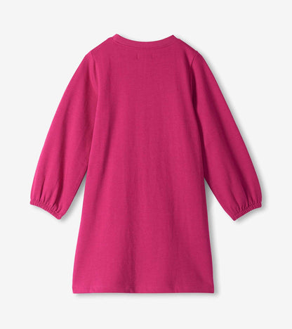 Hatley: Very Berry Heart Applique Dress