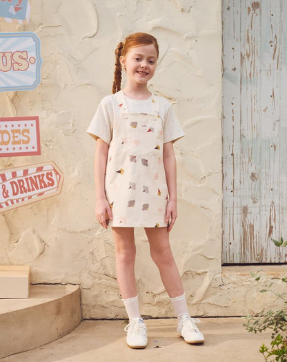Dessert Sky Overall Dress- Pettie Revery