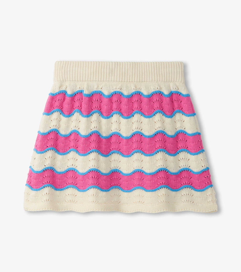 Strawberry Moon Stripes Crochet Skirt- Hatley