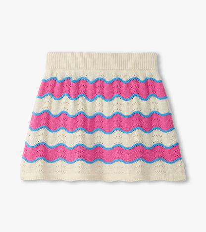 Strawberry Moon Stripes Crochet Skirt- Hatley