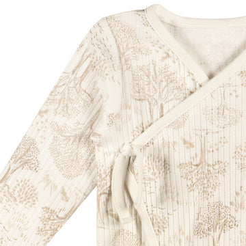 Sleep 'N Play Neutral Kimono- Just Born