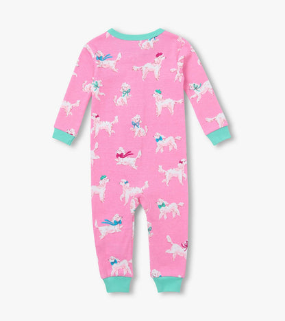 Hatley: Poodle Pups Cotton Rib Coverall