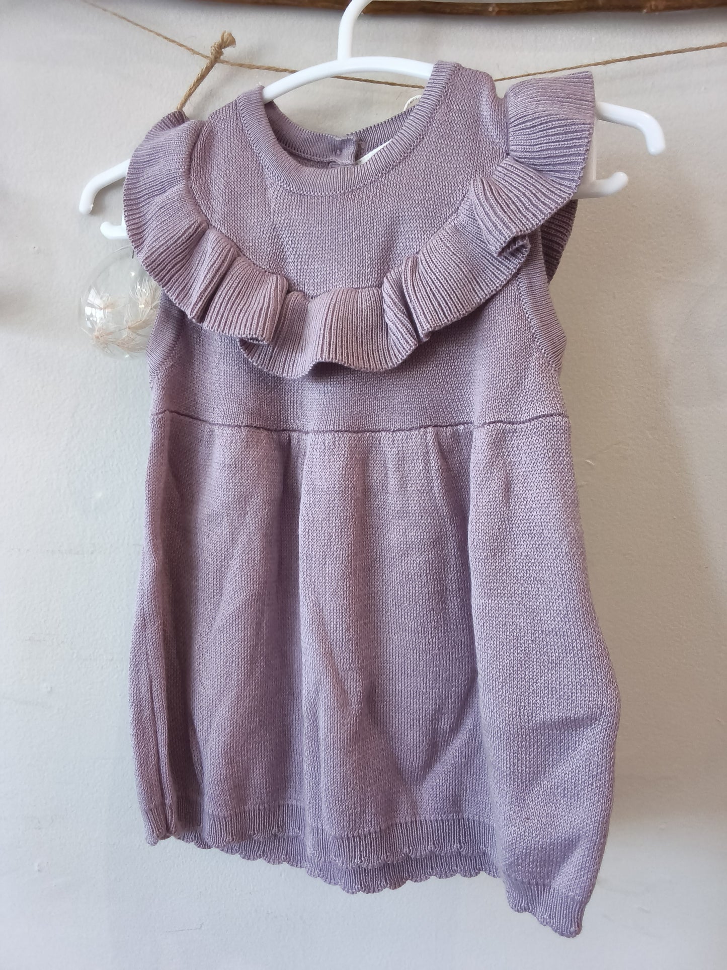 Bamboo Knit Dress: Fixoni