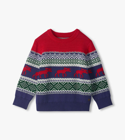Hatley: Holiday Fair Isle Crew Neck Sweater