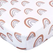 Gerber: Boho Rainbow Fitted Crib Sheet