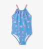 Salty Mermaid Gather Front Swimsuit- Hatley