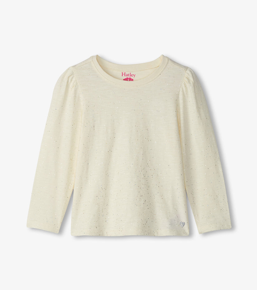 Silver Hot Melt Puff Tee Shirt- Hatley