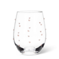 Heart Texture Stemless Wine Glass- Abbott Collection